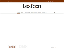 Tablet Screenshot of lexiconin.com